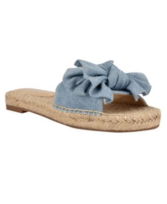 macy's bow sandals