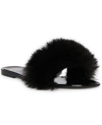 steve madden pom pom sandals
