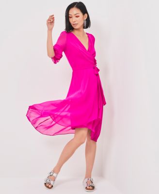dkny raspberry dress