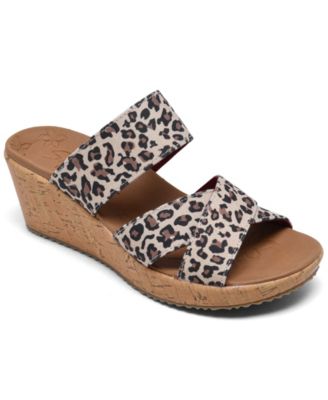skechers leopard print sandals