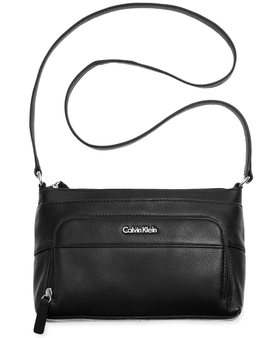 Calvin Klein Leather Crossbody   Handbags & Accessories