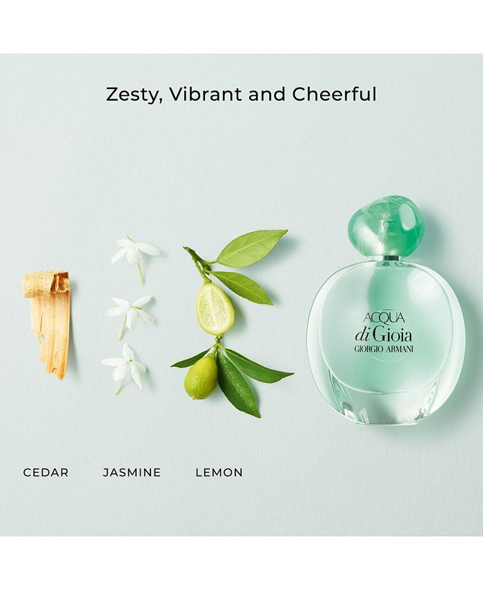 Giorgio Armani Acqua Di Gioia Eau De Parfum Spray 1 0 Oz Reviews All Perfume Beauty Macy S