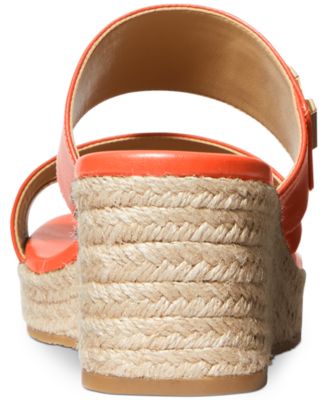 michael kors sidney wedge sandals