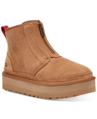 Женские ботильоны UGG на платформе Neumel на молнии 31190₽