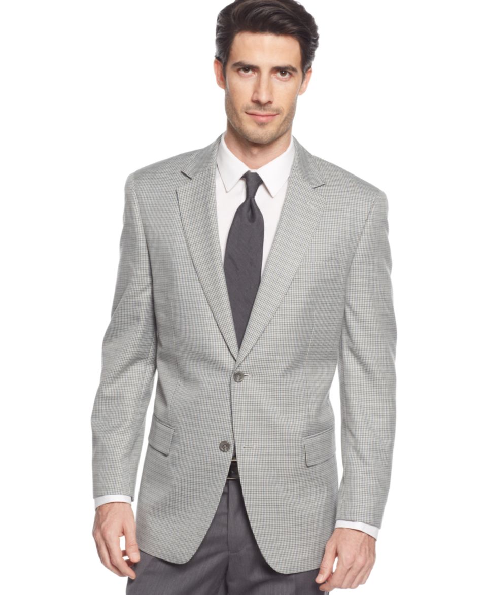 Alfani Big and Tall Light Grey Blazer   Blazers & Sport Coats   Men