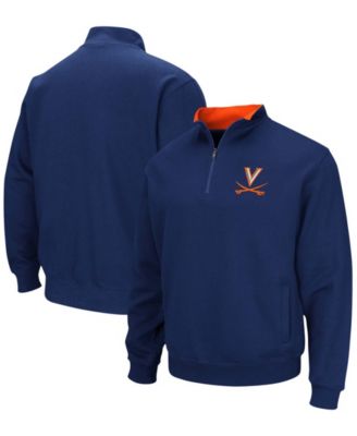 Мужская куртка Colosseum с логотипом команды Virginia Cavaliers Tortugas, застегивающаяся на четверть молнии