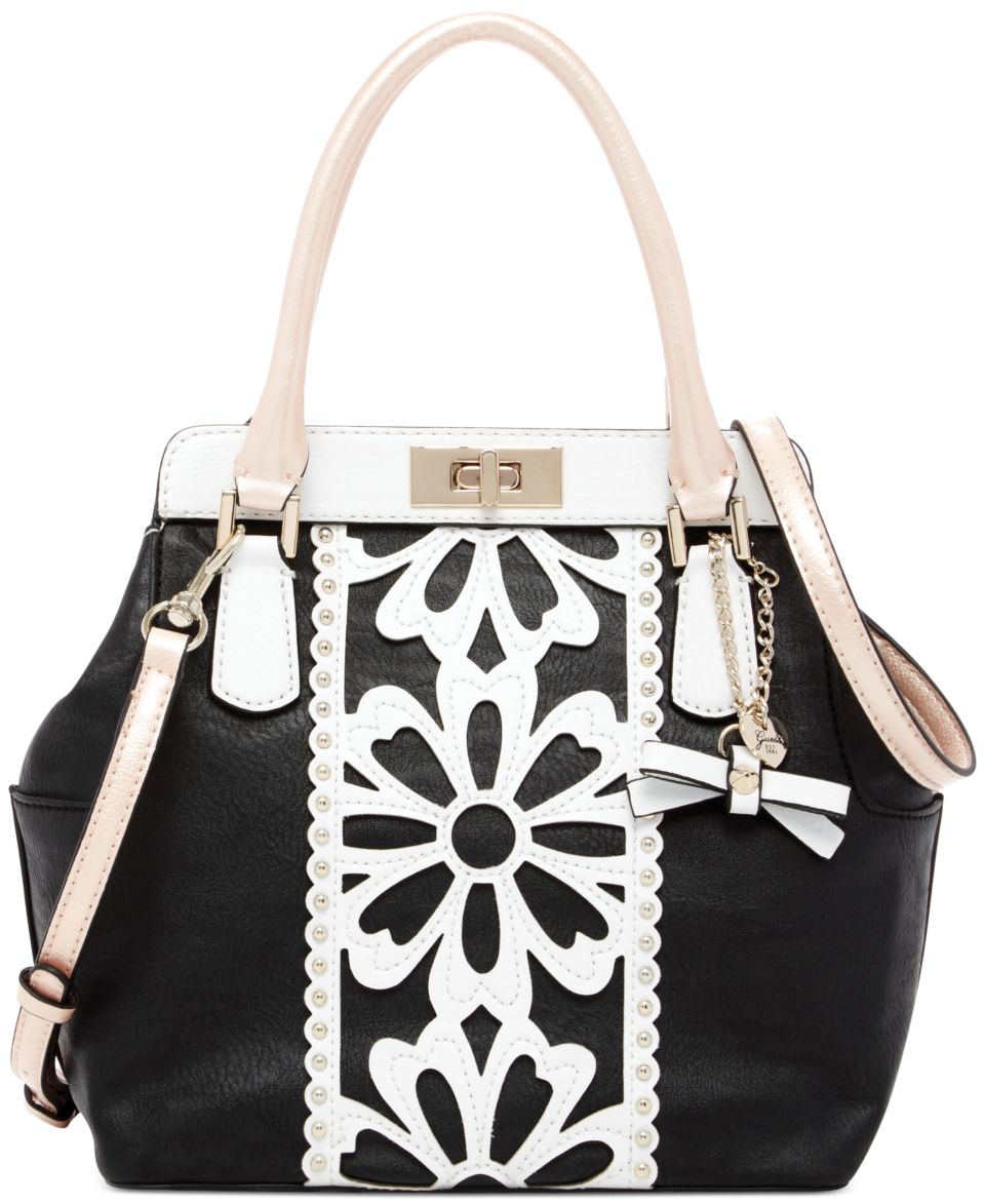 GUESS April Showers Cali Satchel   Handbags & Accessories