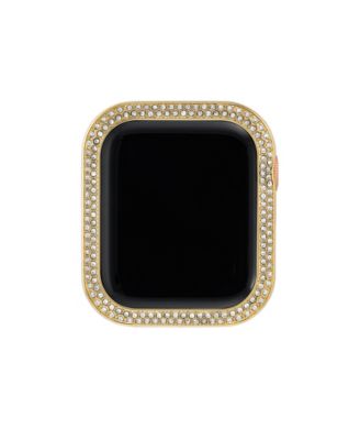 Женский защитный чехол Anne Klein из золотистого сплава с кристаллами премиум-класса для Apple Watch® 40 мм