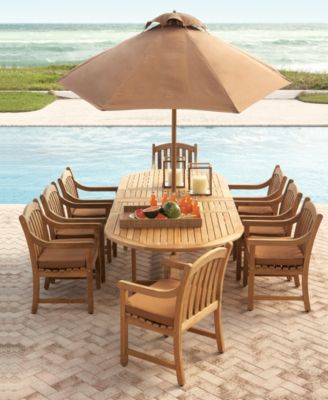 teak outdoor dining set