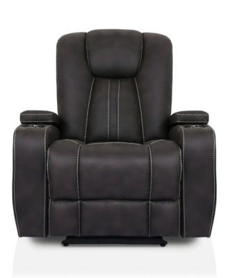 Глубокое кресло с обивкой из Биелака серого цвета