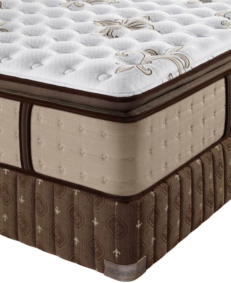 Stearns & Foster Estate Scarborough Euro Pillowtop Luxury Firm Full Mattress Set   mattresses