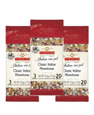 Тиберино в горшочке - Классический итальянский суп Минестроне - 150 грамм, Упаковка из 3