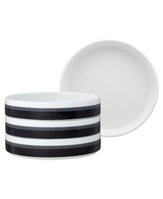 Глубокая тарелка Noritake ColorStax Stripe, набор из 4 штук