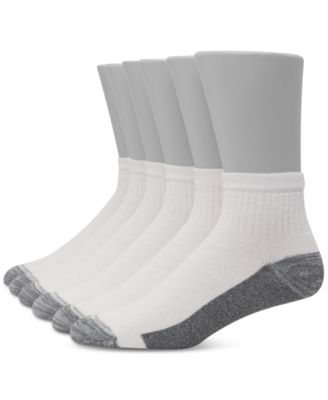 Мужские носки Hanes 6-Pk Носки на щиколотке Ultimate Xtemp Ultra Cushion 4090₽