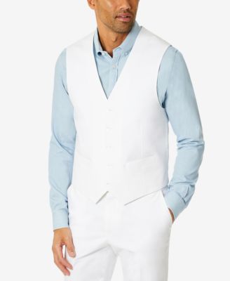 Мужской костюм из шамбре Tommy Hilfiger Modern-Fit TH Flex Stretch с отдельным жилетом 23090₽