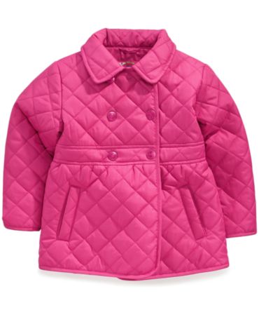 Dollhouse Little Girls' or Toddler Girls' Quilted Barn Jacket - Kids ...