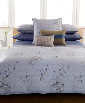 Bamboo Flowers King Pillowcases 