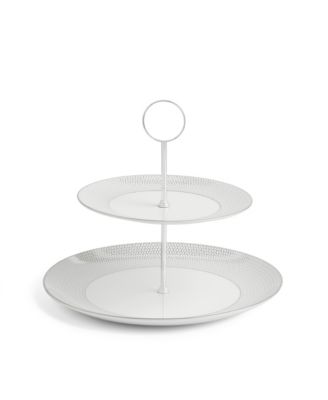 Подставка для торта Wedgwood Gio Platinum, 2 яруса