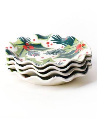 Набор салатных тарелок с бальзамом 