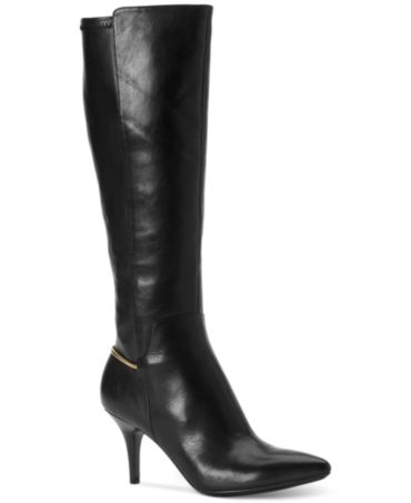 Calvin Klein Women's Rikita Wide Calf Tall Dress Boots - Shoes - Macy's