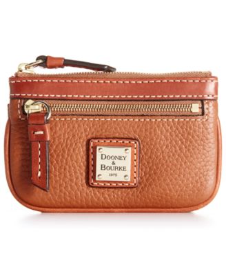 dooney and bourke red coin purse