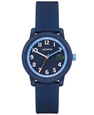 Часы Lacoste Kids L.12.12 Светло-синие с силиконовым ремешком 32 мм