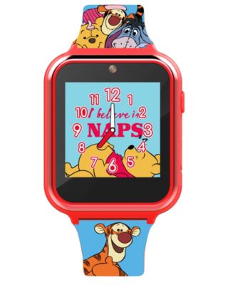 Силиконовые умные часы Disney Children's Winnie Blue Smart Watch 38mm multi