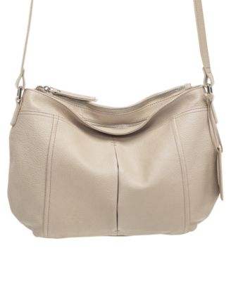 Женская алая сумка-хобо Mancini с галькой через плечо 26890₽