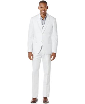 macy's white pants suit