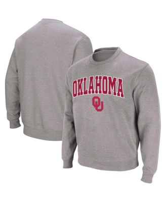 Мужская толстовка Colosseum Oklahoma Sooners с круглым вырезом и логотипом Colosseum