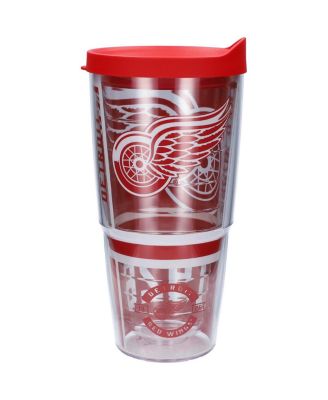 Классический стакан Tervis Tumbler Detroit Red Wings объемом 24 унции на верхней полке