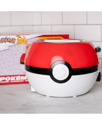 Тостер Uncanny Brands Pokemon Pokeball Halo Toaster – Поджаривает Покебол на вашем хлебе