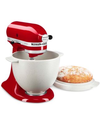 Керамическая хлебница KitchenAid с крышкой для запекания KSM2CB5BGS