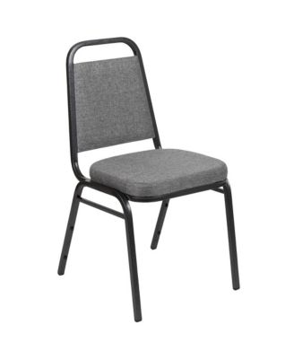 Банкетный обеденный стул EMMA+OLIVER с трапециевидной спинкой и сиденьем толщиной 2,5 мм