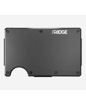 Кошелек с зажимом для денег из рифленого алюминия и оружейного металла