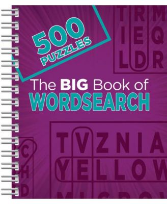 Большая книга поиска слов- 500 головоломок от Parragon