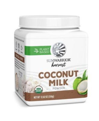 Сухое кокосовое молоко Sunwarrior Organic Coconut с добавлением кофейных сливок MCT Альтернативное сырое Кето Палео Без глютена без сахара Без дневников устойчивое к хранению Кокосовое сухое молоко органического урожая весом 358 г 8890₽