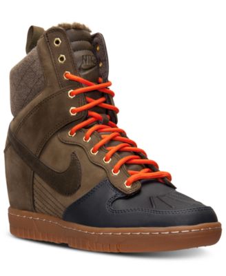 nike dunk sky hi sneakerboot black