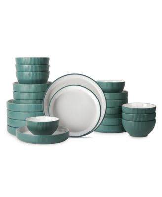 Набор посуды Christian Siriano Larosso из 24 предметов, сервиз на 8 персон