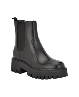 Повседневные ботильоны на плоской подошве Calvin Klein Womens Jayden с круглым носком 17090₽