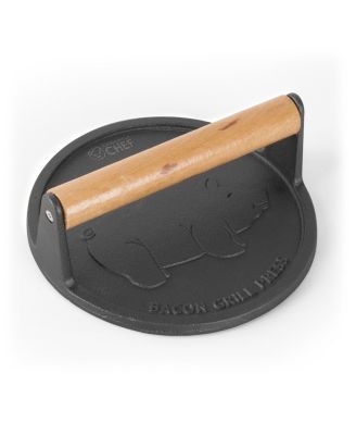 Чугунный 7-дюймовый круглый пресс-гриль