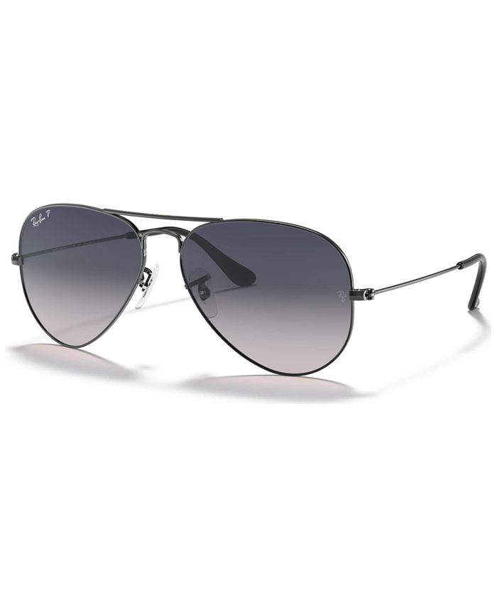 Ray Ban Polarized Sunglasses Rb3025 Aviator Gradient Reviews Sunglasses By Sunglass Hut Handbags Accessories Macy S