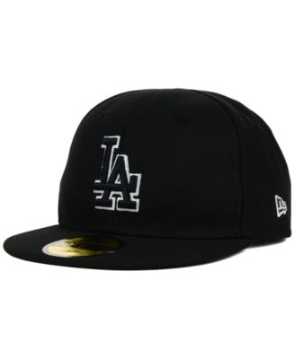 dodgers black and white hat