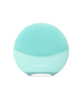 Двусторонний массажер для глубокого очищения лица FOREO LUNA 4 Mini синий