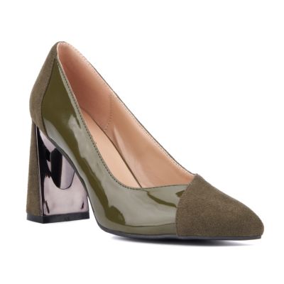 Женские туфли-лодочки на блочном каблуке Dahlia от Torgeis 11290₽