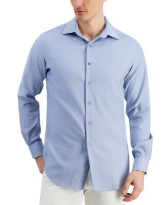 Мужская приталенная рубашка Dobby Dress от Alfani созданная для Macys 6190₽