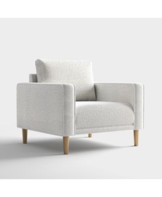 Акцентное кресло из ткани букле Aurelia 39