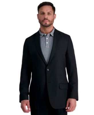 Мужской костюм классического покроя с отделкой от пиджаков Haggar Mens Smart Wash 11190₽