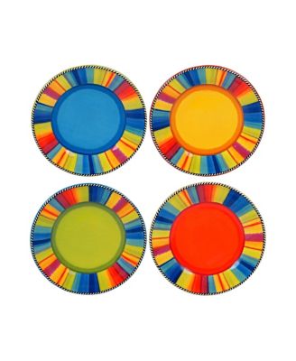 Сертифицированные международные тарелки для салата Sierra, набор из 4 штук