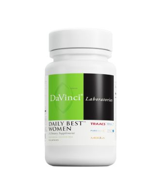DaVinci Labs - Daily Best Women - Диетическая добавка с витамином В6, витамином В12, витамином С, витамином К2 и другими - Вегетарианская, без глютена и красителей.